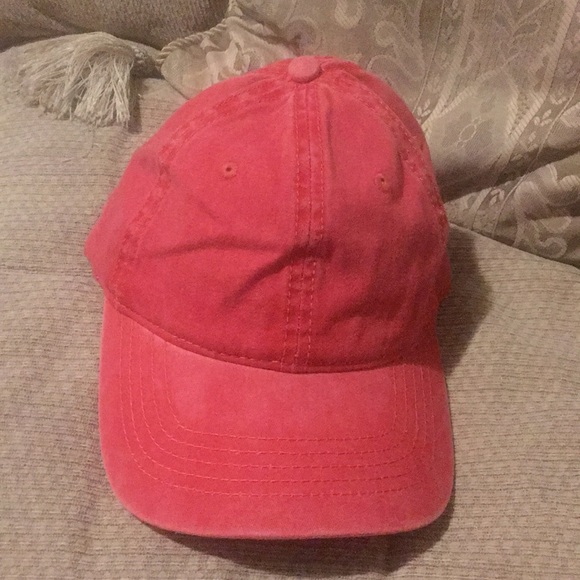 ❤️NWT Red Coral Cotton Baseball Cap - Picture 12 of 12